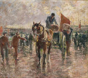 Unloading the Catch, Newlyn